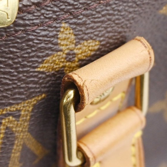 LOUIS VUITTON Keepall 50 Travel Hand Bag Monogram Leather Brown - Picture 6 of 9